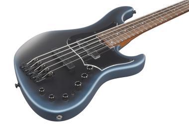 Ibanez MDM1005-MAM elektromos basszusgitár 5 húros, Midnight Arctic Ocean Matte színben, puhatokkal