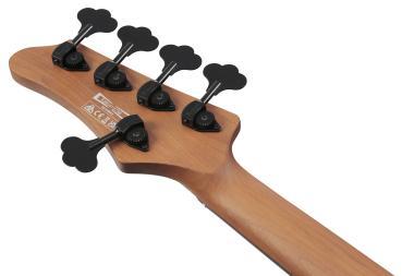 Ibanez MDM1005-MAM elektromos basszusgitár 5 húros, Midnight Arctic Ocean Matte színben, puhatokkal