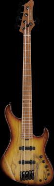 Ibanez MDM1305-NAB elektromos basszusgitár 5 húros, Natural Stained Amber Burst színben, puhatokkal