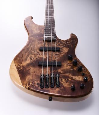Ibanez MDM1600-NML elektromos basszusgitár 4 húros, Natural Mocha Low Gloss színben, puhatokkal