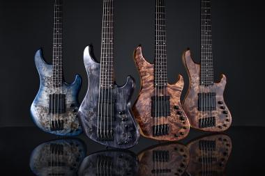 Ibanez MDM1600-NML elektromos basszusgitár 4 húros, Natural Mocha Low Gloss színben, puhatokkal