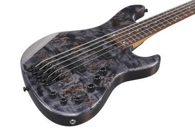 Ibanez MDM1605-DTW elektromos basszusgitár 5 húros, Deep Twilight színben, puhatokkal