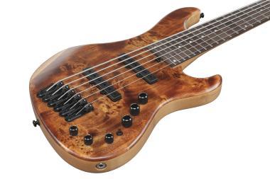 Ibanez MDM1606-NML elektromos basszusgitár 6 húros, Natural Mocha Low Gloss színben, puhatokkal