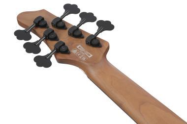 Ibanez MDM1606-NML elektromos basszusgitár 6 húros, Natural Mocha Low Gloss színben, puhatokkal