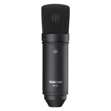 Tascam TM-80B, Kardioidní kondenzátorový mikrofon, 48V, 18 mm hliníková membrána