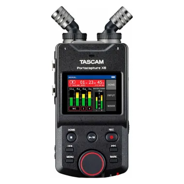 Tascam TM-PORTACAPTUREX6 Hordozható, 6 csatornás sztereó rögzítő