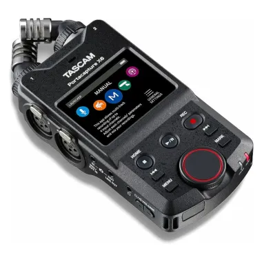Tascam TM-PORTACAPTUREX6 Hordozható, 6 csatornás sztereó rögzítő