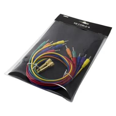 KORG KG-SQCABLE6 6 patchkábel készlet, 6db kábel