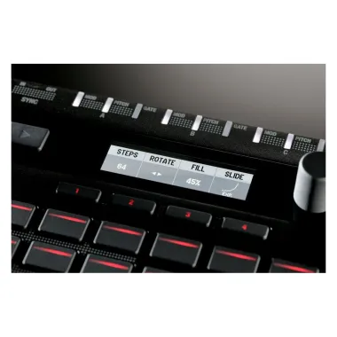 KORG KG-SQ64 polifónikus szekvenszer, 64 nyomógomb, MIDI, CV, SYNC, TRIGGER, USB