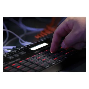 KORG KG-SQ64 polifónikus szekvenszer, 64 nyomógomb, MIDI, CV, SYNC, TRIGGER, USB