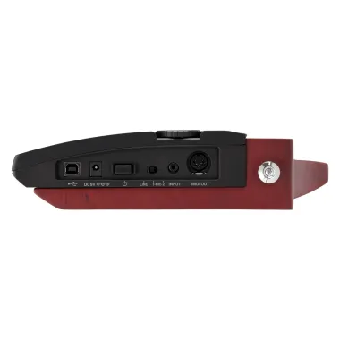 KORG KG-RK100S2RD virtuál-analóg szintetizátor/vokóder, 37 Natural Touch mini billentyű, 2 ribbon kontroller, piros, V
