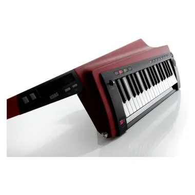 KORG KG-RK100S2RD virtuál-analóg szintetizátor/vokóder, 37 Natural Touch mini billentyű, 2 ribbon kontroller, piros, V