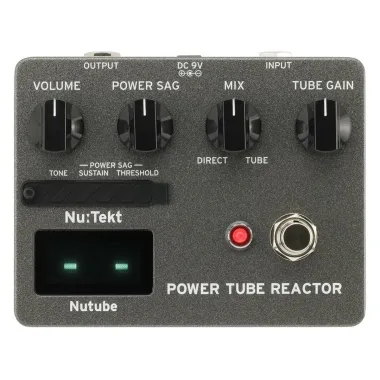 KORG KG-NUTRS öszeszerelendő csöves kompresszor-overdrive pedál