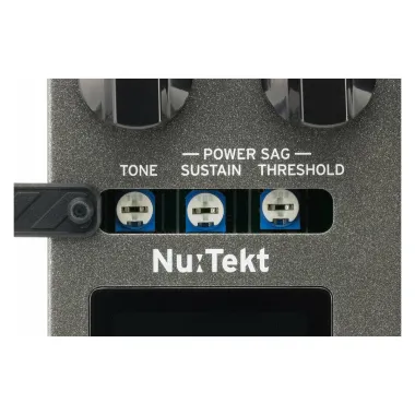 KORG KG-NUTRS öszeszerelendő csöves kompresszor-overdrive pedál