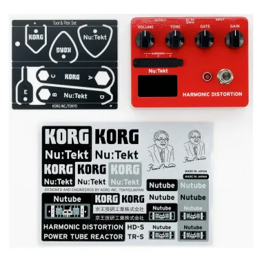 KORG KG-NUHDS öszeszerelendő Harmonic Distortion pedál