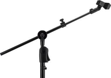 Hercules MS523BPRO Mikrofonállvány, PRO sorozat, 107–240 cm, rejtett gémmel, háromlábú talp