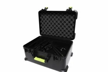 SHURE by Gator SH-MICCASEW07 Molded Case For (7) Wireless Mics – TSA Latch