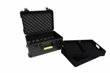 SHURE by Gator SH-MICCASEW07 Molded Case For (7) Wireless Mics – TSA Latch
