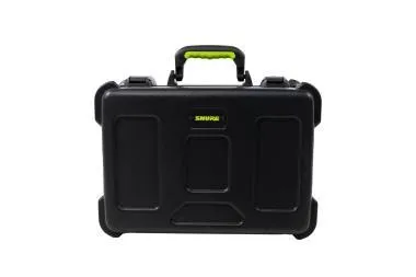 SHURE by Gator SH-MICCASE15 Molded Case W/ Drops For (30) Mics – TSA Latch