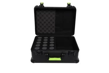 SHURE by Gator SH-MICCASE15 Molded Case W/ Drops For (30) Mics – TSA Latch