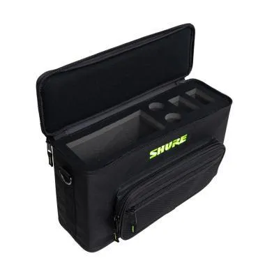 SHURE by Gator SH-WRLSSCARRYBAG-2 Wireless System Carrying Bag, Holds 2 Systems