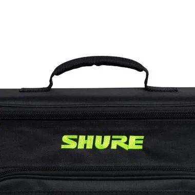 SHURE by Gator SH-WRLSSCARRYBAG-2 Wireless System Carrying Bag, Holds 2 Systems