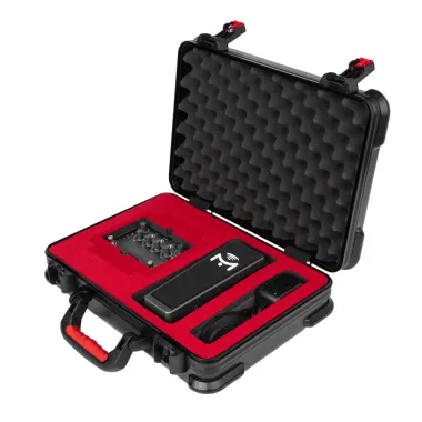 Gator GTSA-GTR-MINIAMPMOD Gator Frequent Flyer Series case designed to fit popular mini amp modelers
