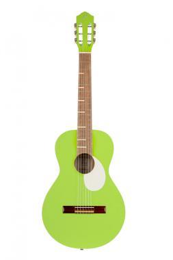 ORTEGA Gaucho Series 4/4 Nylon String Guitar 6-String - Green Apple + Gig Bag