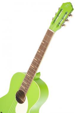 ORTEGA Gaucho Series 4/4 Nylon String Guitar 6-String - Green Apple + Gig Bag