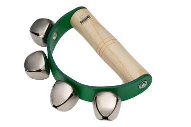 Meinl NINO962GR NINO962GR NINO Percussion Sleigh Bells - Green