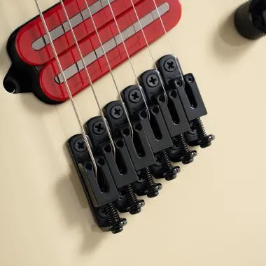 Cort Co-X700-Mutility-II-MBG with bag elektromos gitár, multi-scale, tokkal, Military Beige, tokkal