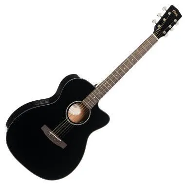 Cort Co-L60CE-BK akusztikus gitár elektronikával, cutaway, fekete