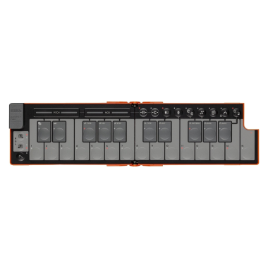 KORG MIDI kontroler, 25 kláves, USB, skládací, oranžový