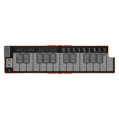 KORG KG-NKEYFDLO 25 billentyűs, USB MIDI-vezérlő, narancs, összehajtható