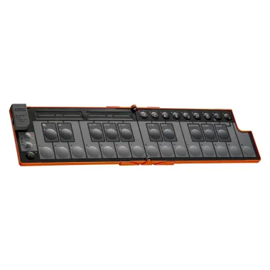 KORG KG-NKEYFDLO 25 billentyűs, USB MIDI-vezérlő, narancs, összehajtható