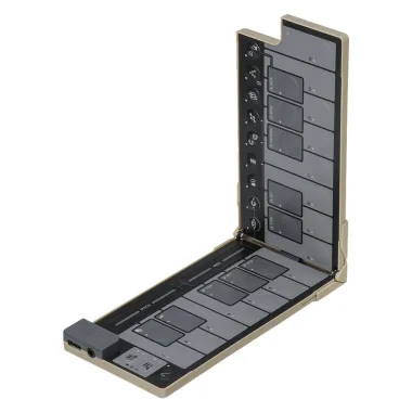 KORG KG-NKEYFDSB 25 billentyűs, USB MIDI-vezérlő, khaki szín, összehajtható