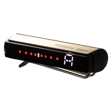 KORG KG-PST1GD hevederre csíptethető, diszkrét gitárhangoló, arany