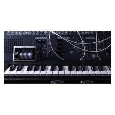 KORG KG-ST1K szintetizátor hangoló, OLED kijelző