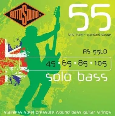 Rotosound RS55LD Basszusgitár húrkészlet, acél borítás, 45 65 85 105