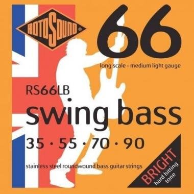 Rotosound Bassové struny, nerezová ocel, 35 55 70 90