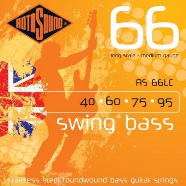 Rotosound Bassové struny, nerezová ocel, 40 60 75 95
