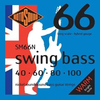 Rotosound SM66N Basszusgitár húrkészlet, nikkel, 40 60 80 100