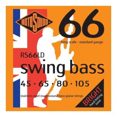 Rotosound Bassová kytara struny, nerezová ocel, 45 65 80 105