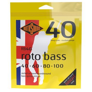 Rotosound Bassová kytara struny, nikl, 40 60 80 100