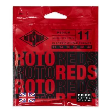 Rotosound R11 Nikkel elektromos gitár húrkészlet, medium, 11 14 18 28 38 48