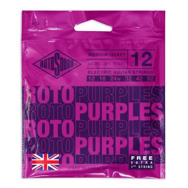 Rotosound Elektrické kytarové struny, niklové, medium heavy, 12-52