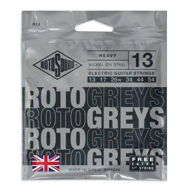 Rotosound R13 Nikkel elektromos gitár húrkészlet, heavy, 13 17 26 34 44 54