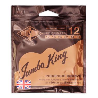 Rotosound Akustické kytarové struny, fosfor-bronz, 12-54