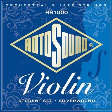 Rotosound Housle struny, stříbrné, pletené