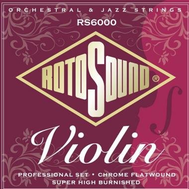 Rotosound Sada strun pro housle, stříbrně kroucené